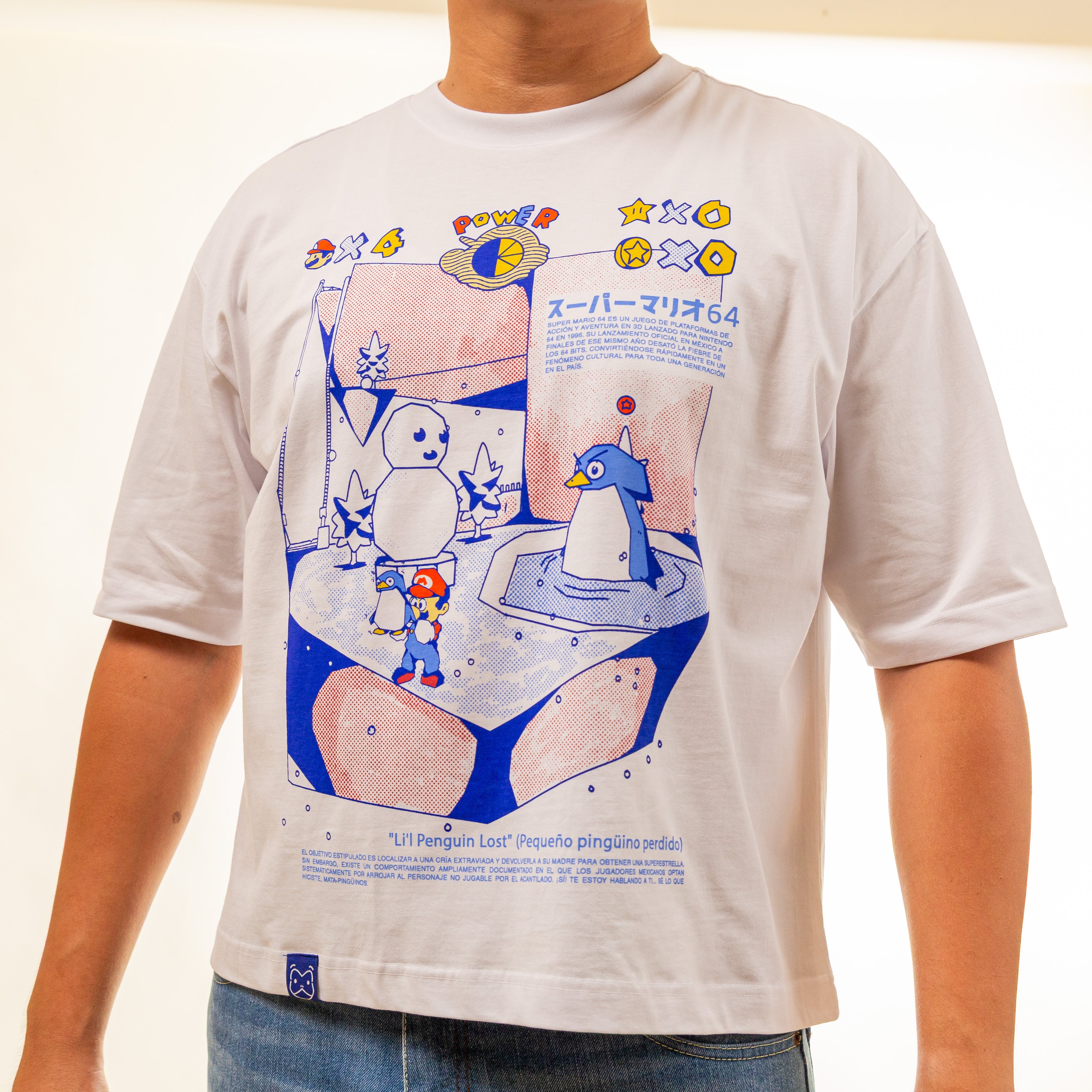 #103: Playera Mata-Pingüinos 64 Bits