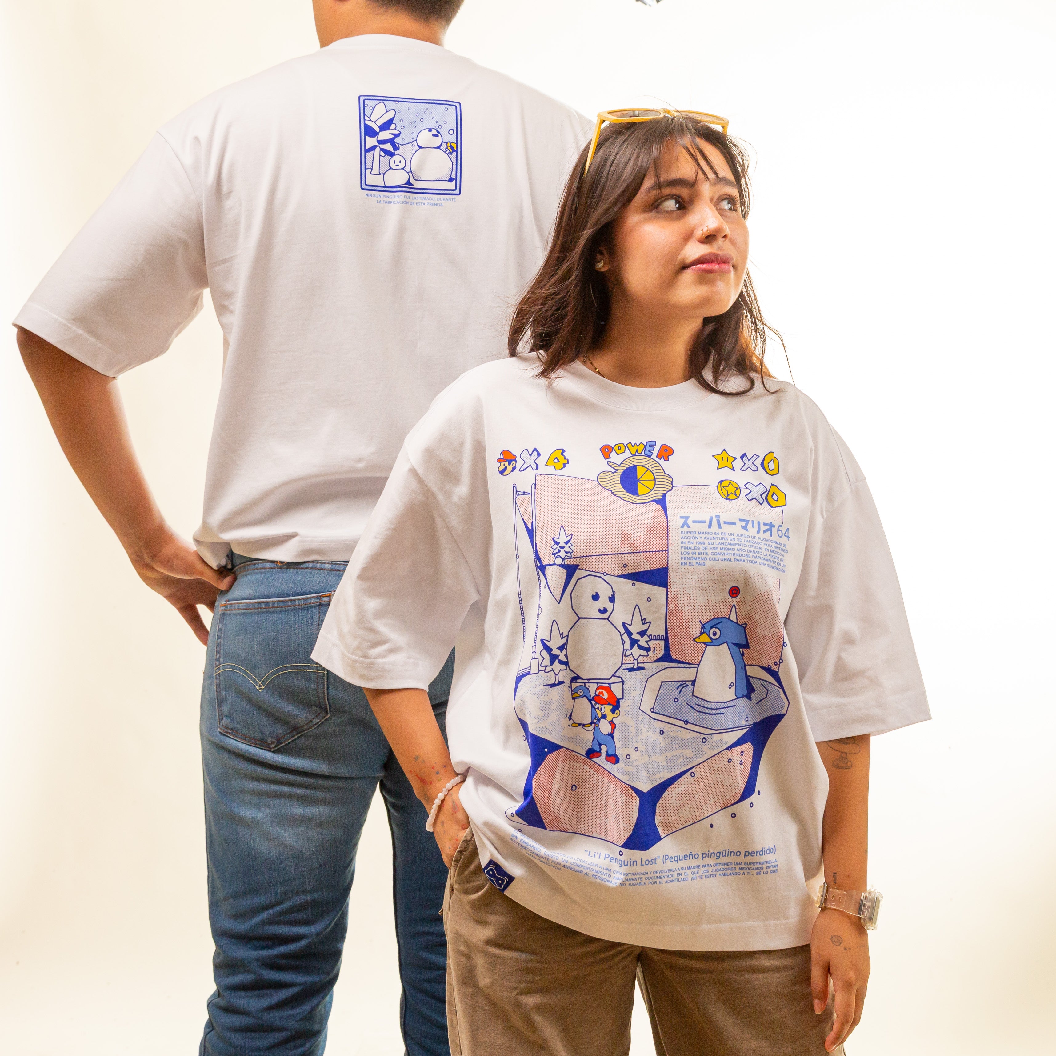 #103: Playera Mata-Pingüinos 64 Bits