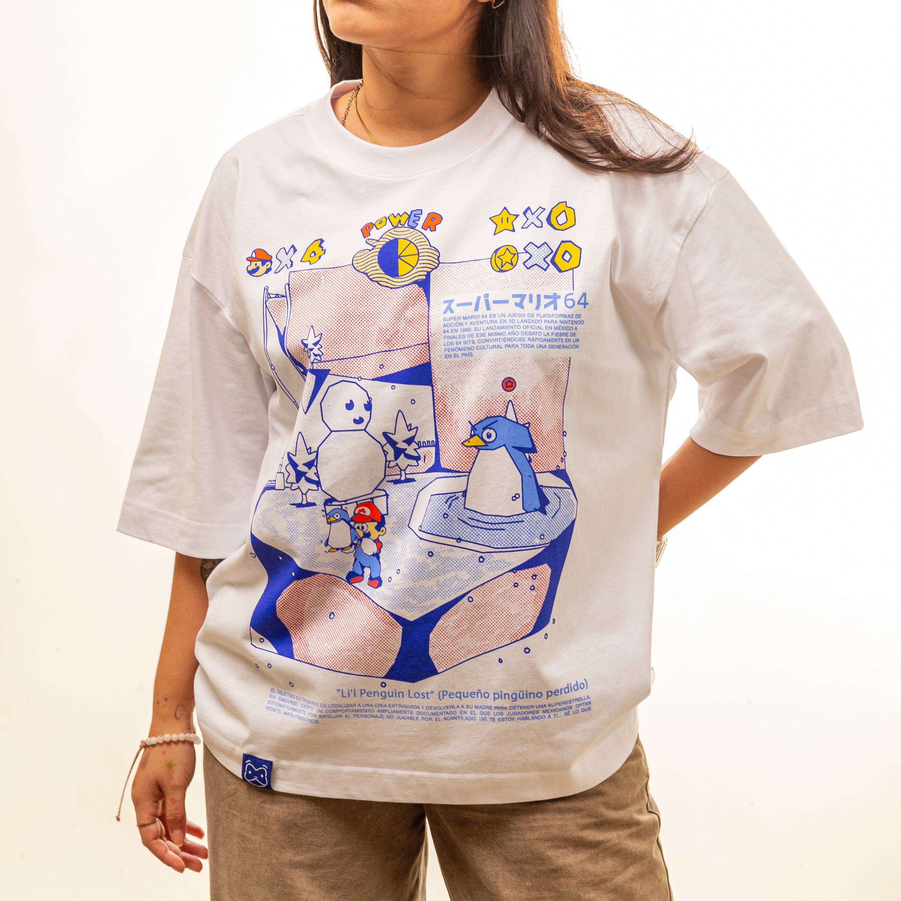 #103: Playera Mata-Pingüinos 64 Bits