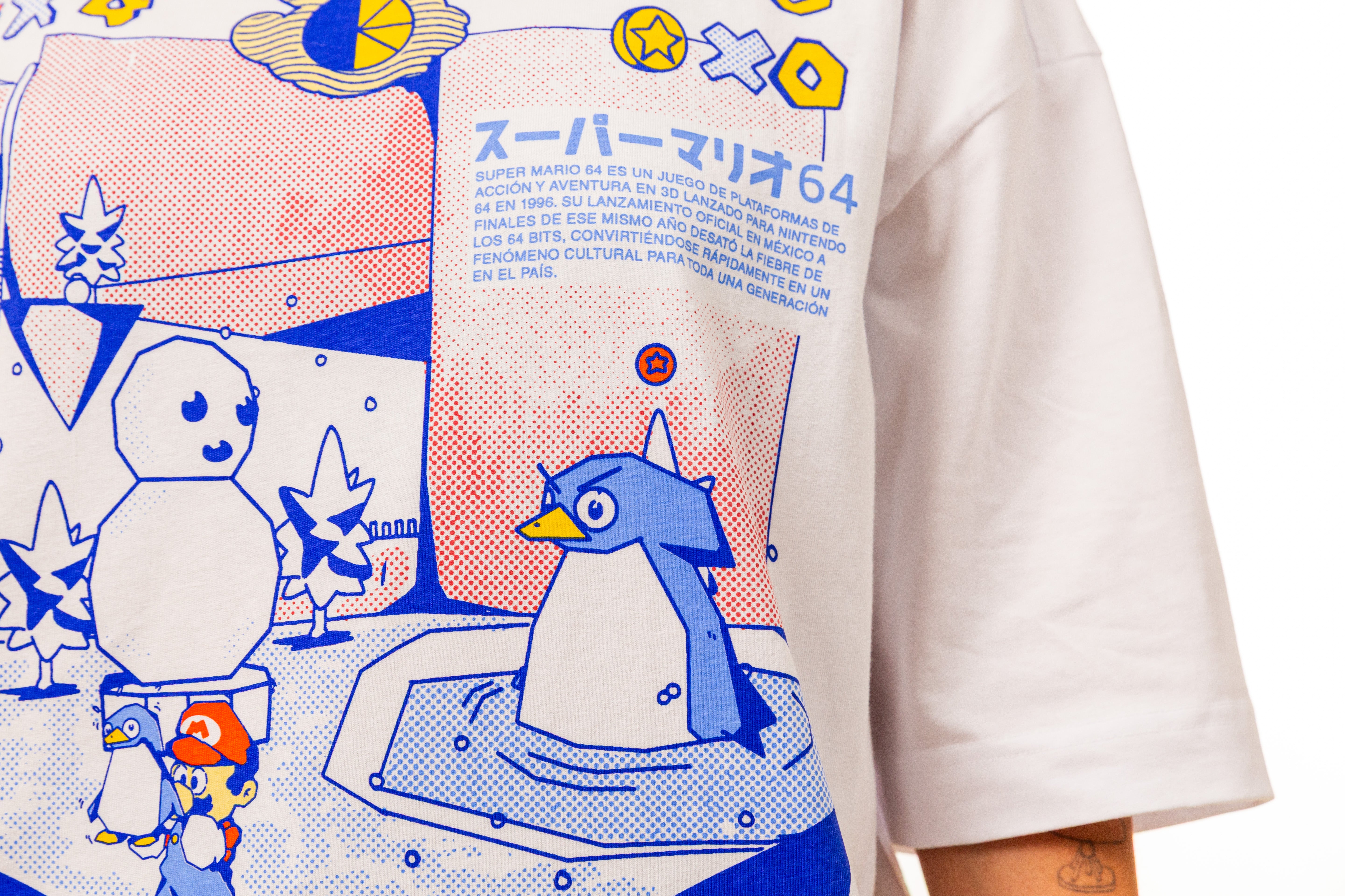 #103: Playera Mata-Pingüinos 64 Bits