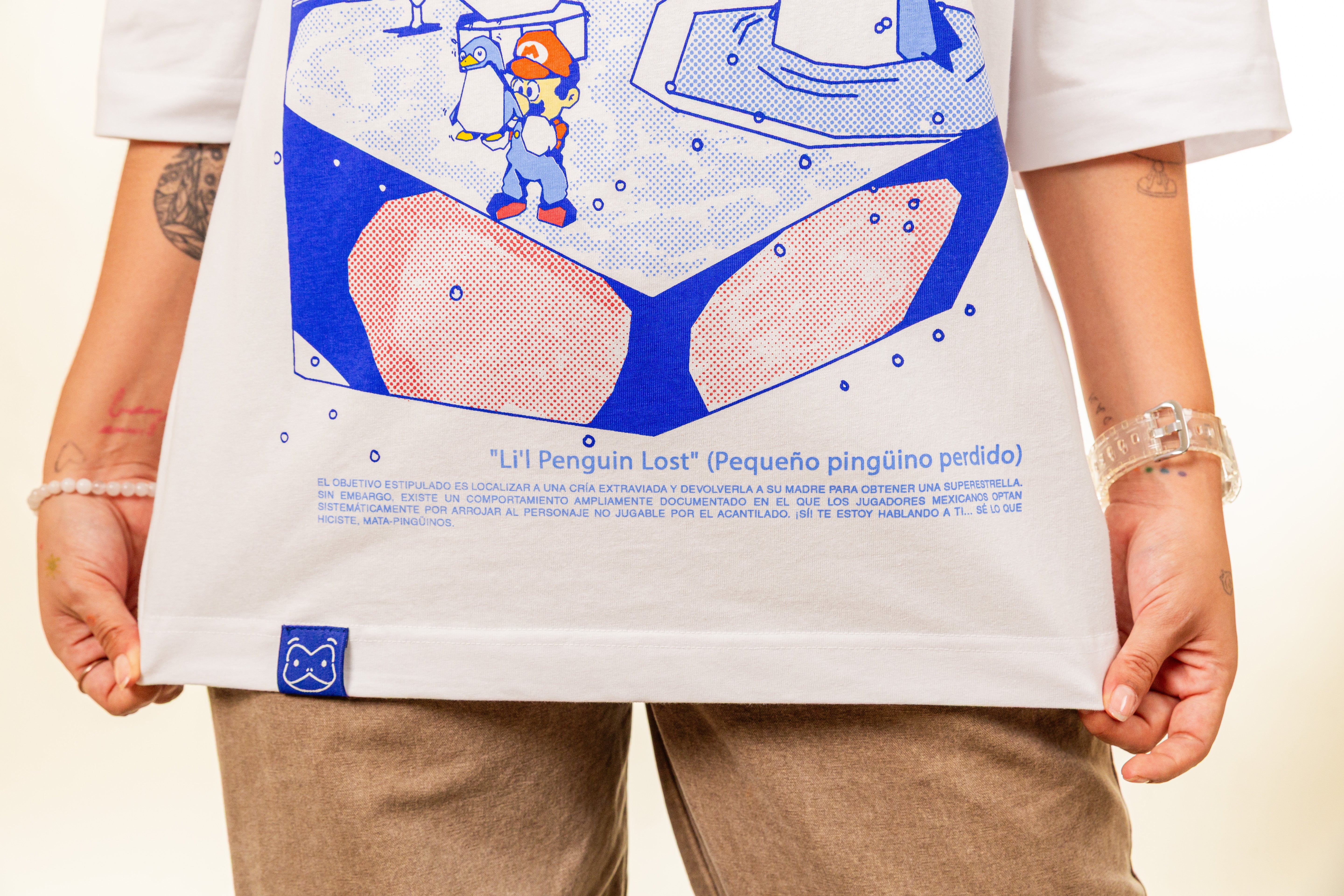 #103: Playera Mata-Pingüinos 64 Bits